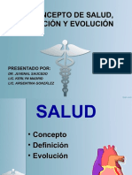 Concepto de Salud, Definiciu00f3n...