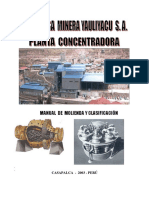 Manual Molienda y Clasificacion Minerales