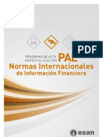 PAE Normas Internacionales de Información Financiera