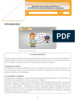 Oraciones Simples y Oraciones Compuestas PDF