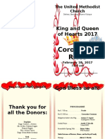King and Queen of Hearts 2017: Coronation Rites