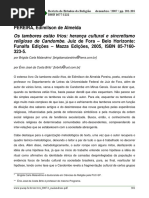 Os Tambores Estão Frios