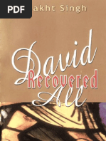 David Recoverd All | PDF | Saul | David