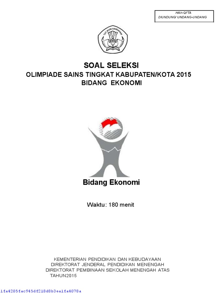 Soal osk 2015 pdf
