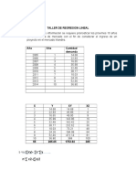 Taller de Regresion Lineal