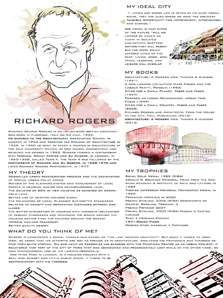 Richard Rogers: Vision for Urban Renewal | PDF | Architect | European ...