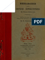 Researches Into Chinese Superstitions (Vol 3) - Henry Dore