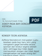 Askep Pada Bayi Dengan Asfiksia