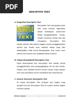 Makalah B Inggris DESCIPTIVE TEXT