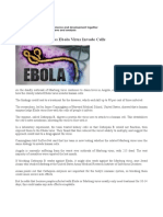 Human Enzyme Helps Ebola Virus Invade Cells