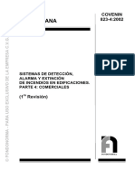 823-4-2002 Sistema de Detección de Alarma y Extinción Comerciales