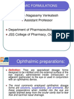Ophthalmic Formulations