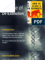 SCIENCE - de - Extinction