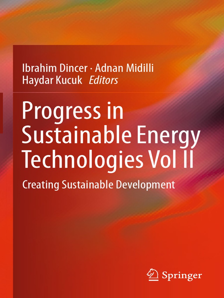 Progress in Suatinable Energy Technologies Vol II | PDF