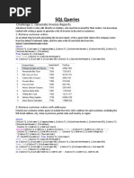 SQL Queries To Generate Reports