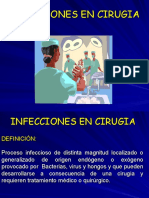 Infecciones en Cirugia, Asepsia y Antisepsia, Atb, Antibioticop 2016 Piura