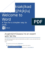Lklkjmklksakjlkad Kjakljlkkjjhkjkjiuj Welcome To Word: Jhygbnkjlmyjiaaaou'Re An Expert With Tell Me