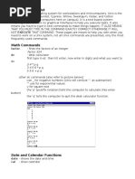 Unix Command List