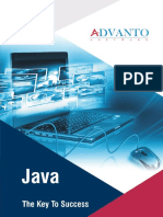 JavaTraining in Pune-Course Content Advanto Software