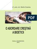 O Abordare Crestina a Bioeticii - Pr. Prof. Univ. Dr. Sorin Cosma