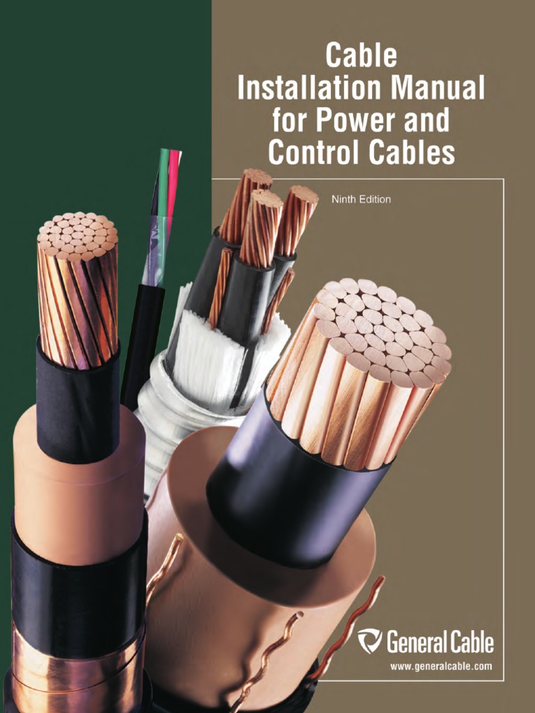 Cable Installation Manual For Power and Control Cables by General Cable ...