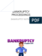 Bankruptcy 3 A