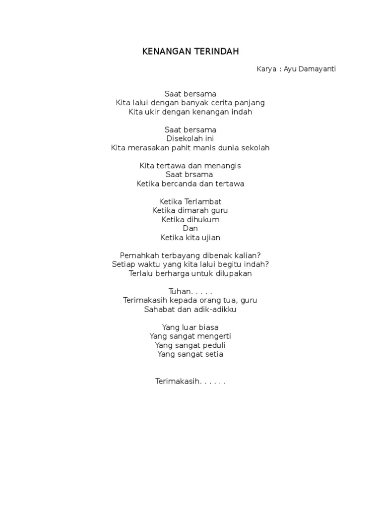 Puisi Ayu Pdf