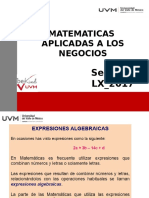 Sesion 1 de Matematicas Aplicadas 4 de Abril 2017