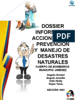 Dossier Informativo Bomberos Jimenez