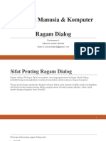 IMK - P4 - Ragam Dialog