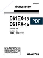 O&m D61ex, D61PX-15, SN B40001-Up Esam024101