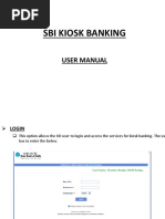 SBI MiniBank User Manual PPT Presentation