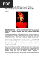 Download Riwayat Singkat Perjuangan Sultan Hasanuddin dalam Melawan Belanda 6666docx by Deden Kurniawan Hidayat Tolouwi SN345626137 doc pdf