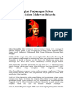Riwayat Singkat Perjuangan Sultan Hasanuddin Dalam Melawan Belanda 6666