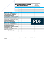 Inspección Preoperacional de Equipos de Protección Contra Caídas