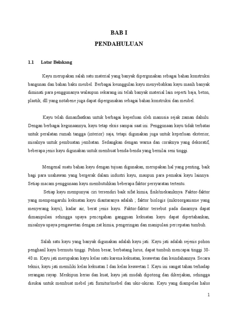 Makalah Konstruksi Kayu 1