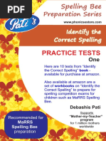 2023 Scripps Spelling Bee Study Guide | PDF | Spelling