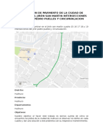 Evaluación de Pavimento de La Ciudad de Huanuco Del Jirón San Martin Intersecciones Del Jirón Pedro Puelles y Circunvalacio1