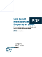 Guia para La Internacionalizacion - CDO PERU PDF