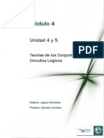 Teorías de Los Conjuntos y Circuitos Lógicos - Lectura - M4