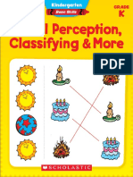 PreK Visual Perception Classifying More