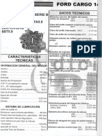 Cummins 6bt-Tolerancias para Ajustes PDF