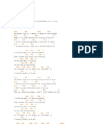 Broken Lifehouse Chords