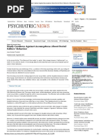 Study Cautions Against Assumptions About Serial Killers' Behavior _ Psychiatric News