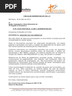 Circular Normativa Nº 001.17 Arquivo Docs.