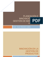 Innovacion - Planeacion e Innovacion de Gestion de MKT-4