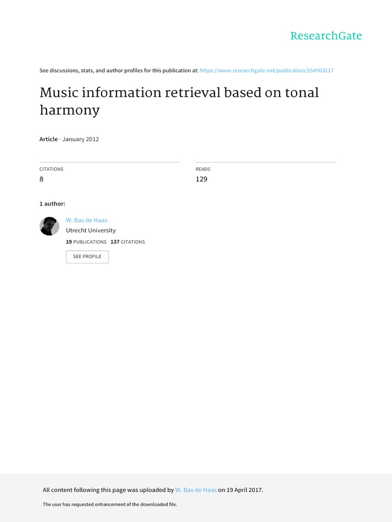 doctoral dissertation music