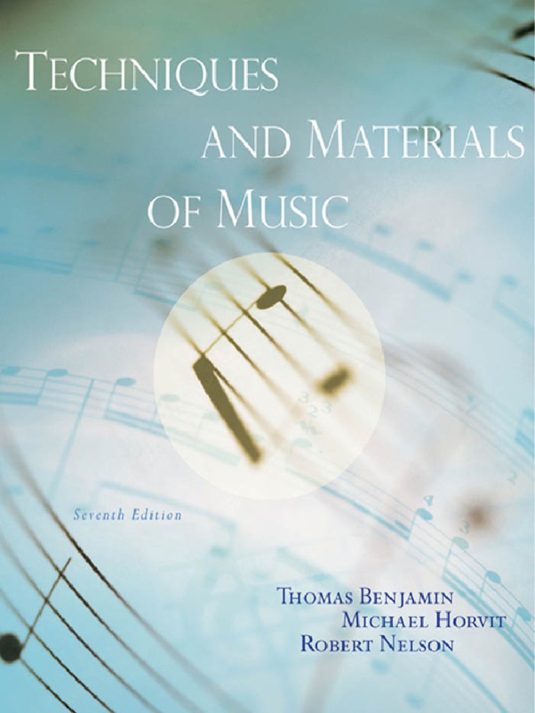 Techniques and Materials of Music | PDF | Chord (Music