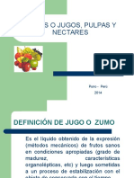 Zumos o Jugos, Pulpas