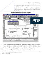 GUIA 1 La Interfaz de AutoCAD